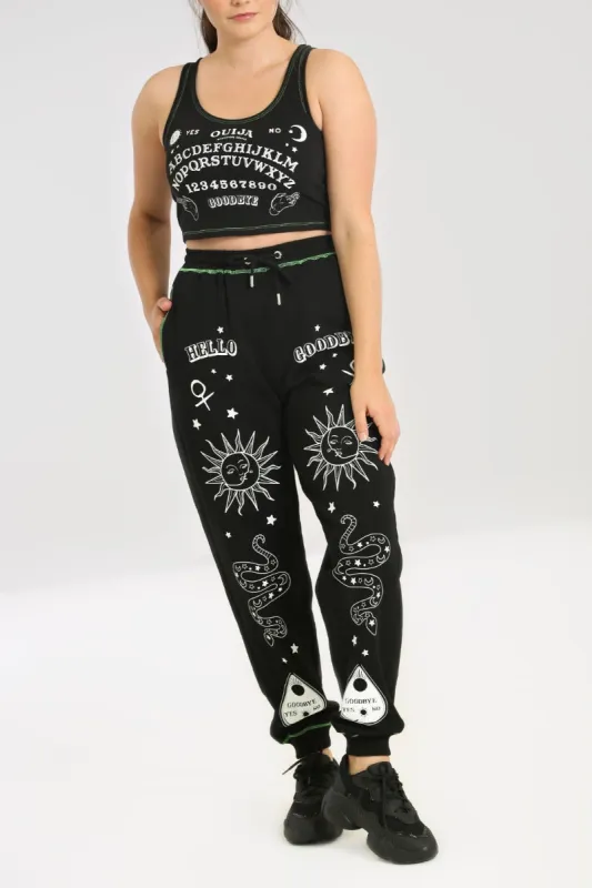 Ouija  Joggers sold by Hell Bunny