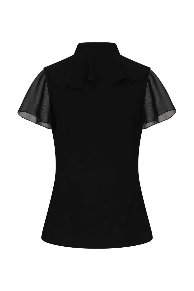 Evanora Blouse sold by Hell Bunny product image thumbnail 5