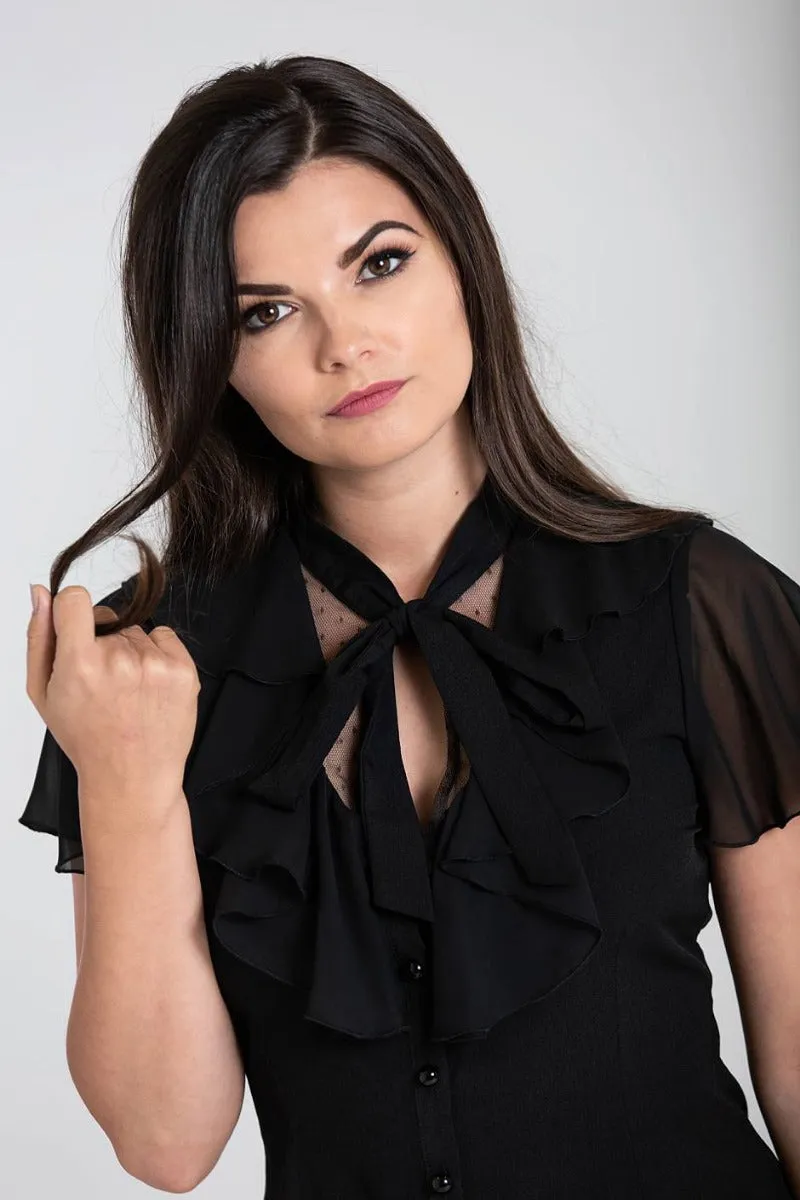 Evanora Blouse sold by Hell Bunny product image thumbnail 3