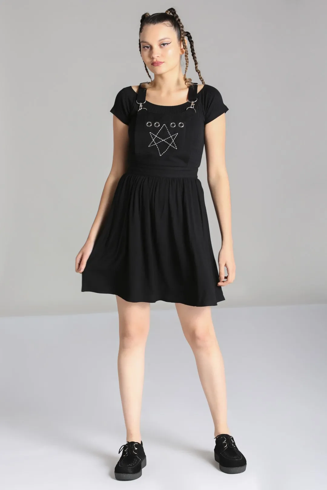 Destroya Pinafore Dress sold by Hell Bunny product image thumbnail 2