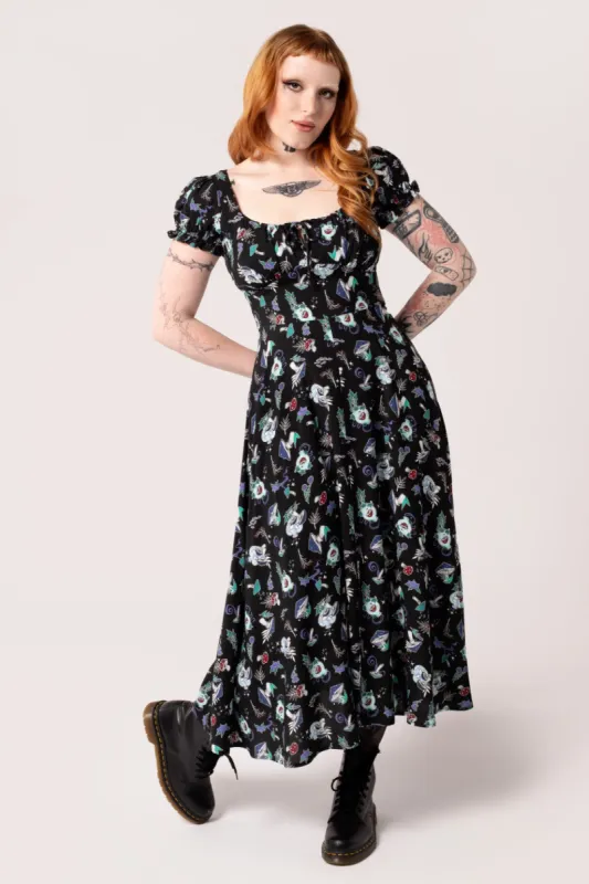 Amanita Midi Dress sold by Hell Bunny