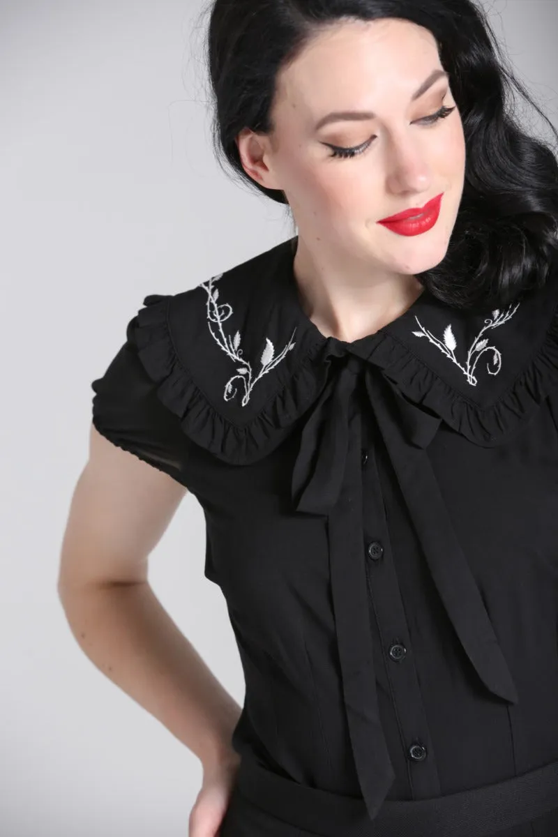 Vina Blouse sold by Hell Bunny product image thumbnail 3