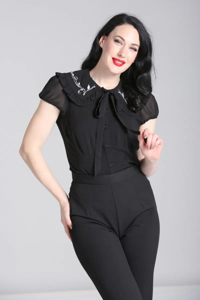 Vina Blouse sold by Hell Bunny