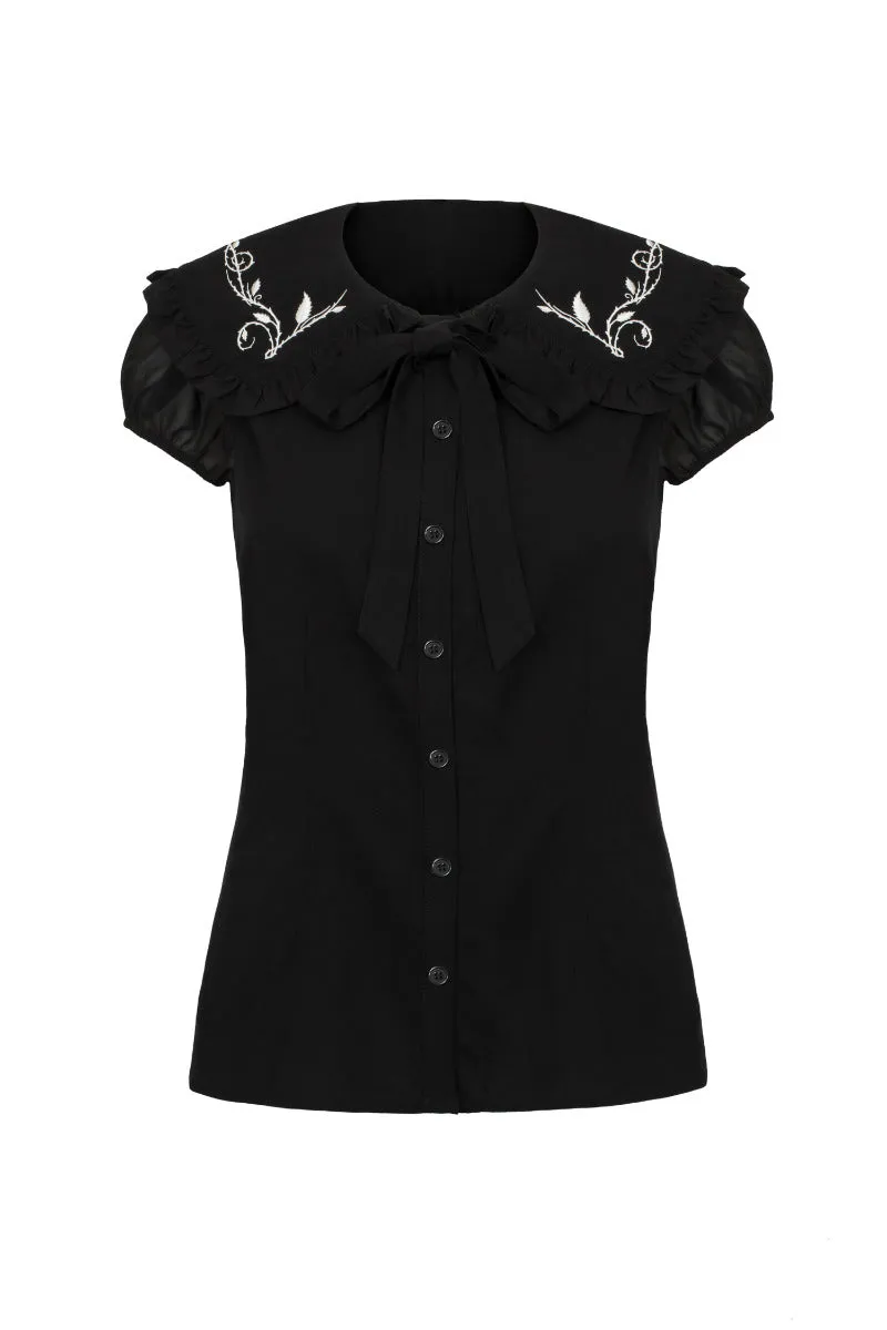 Vina Blouse sold by Hell Bunny product image thumbnail 5