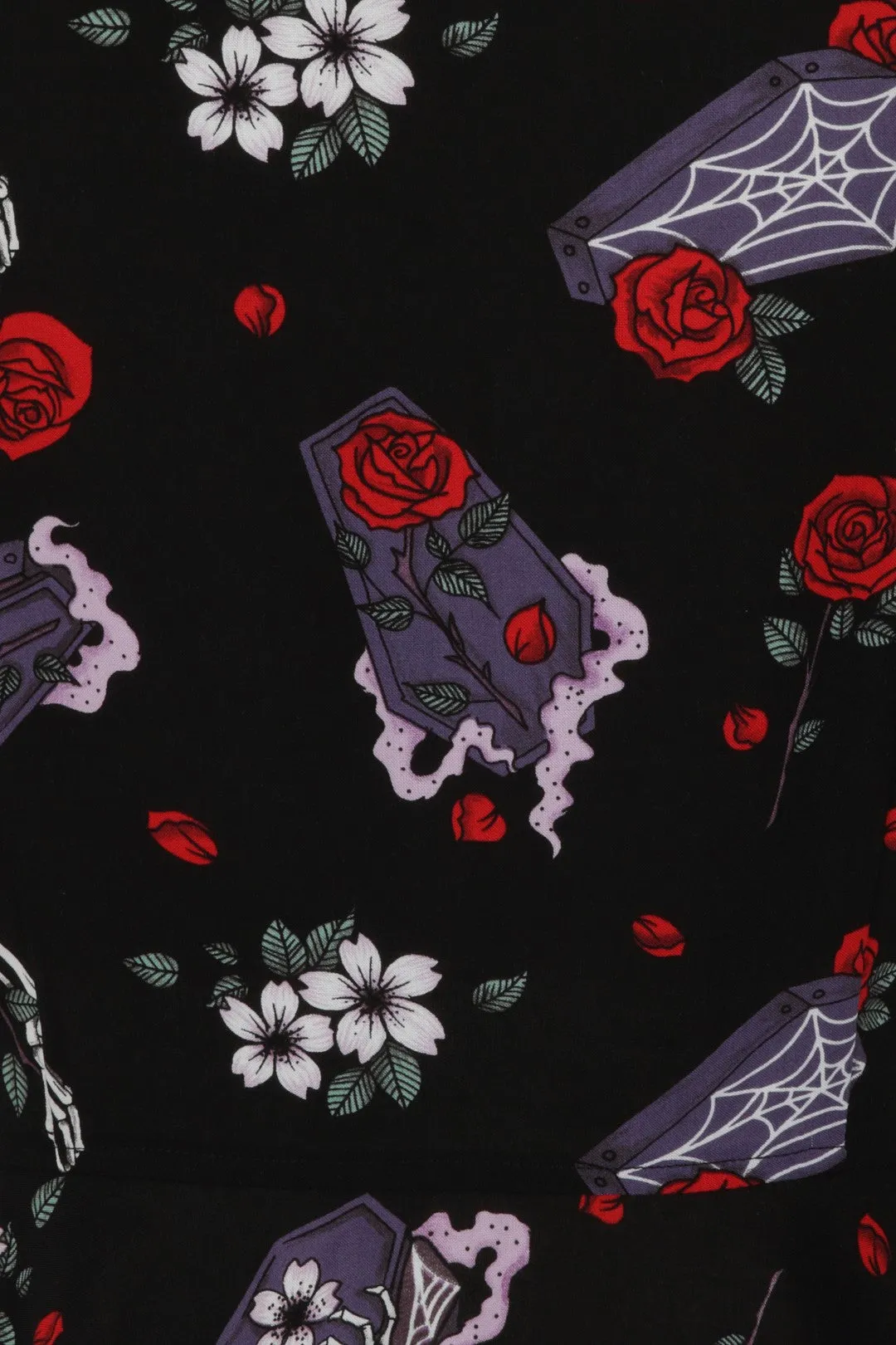 Even In Death Blouse sold by Hell Bunny product image thumbnail 5