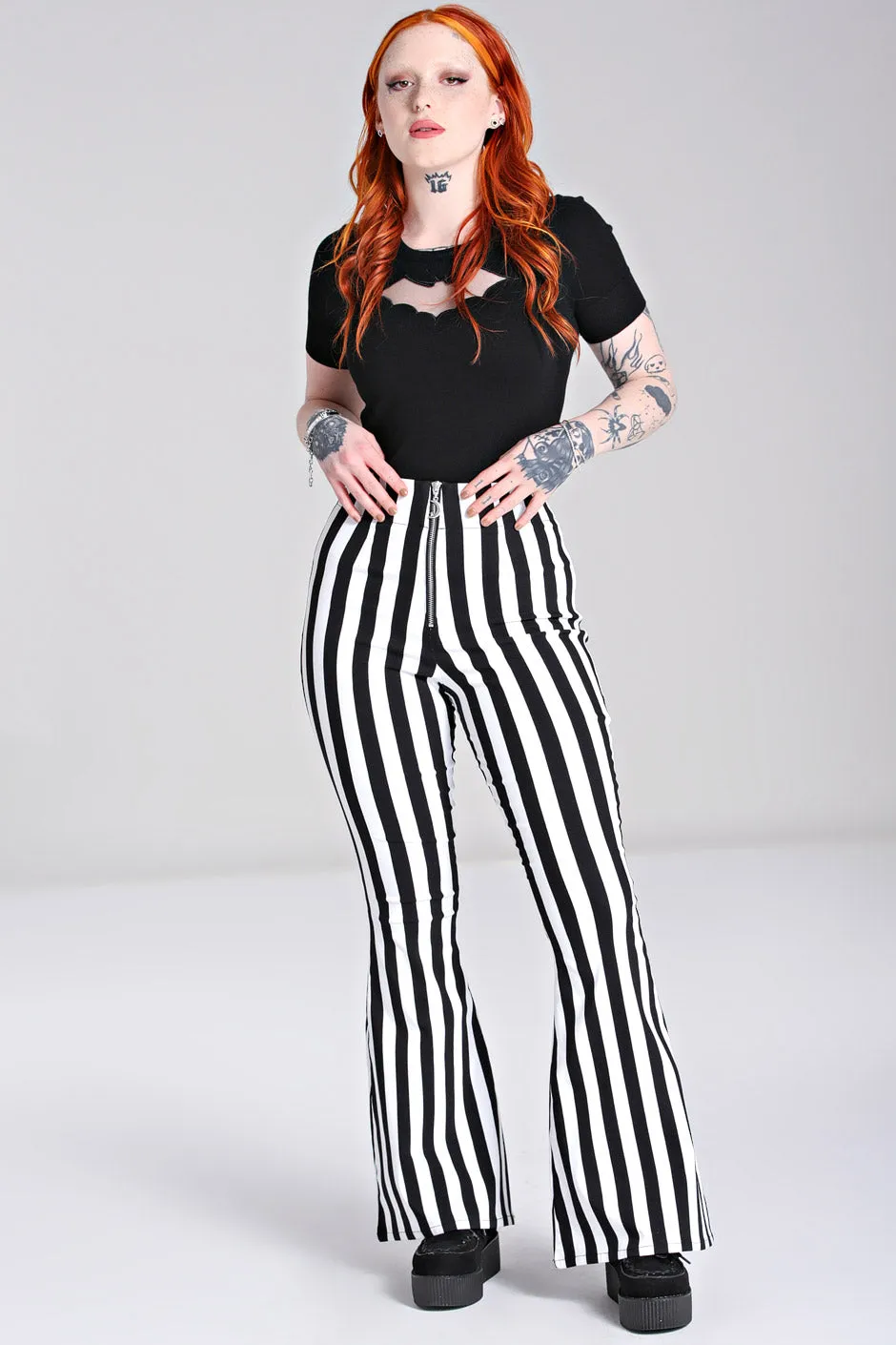 Gaspar Trousers sold by Hell Bunny