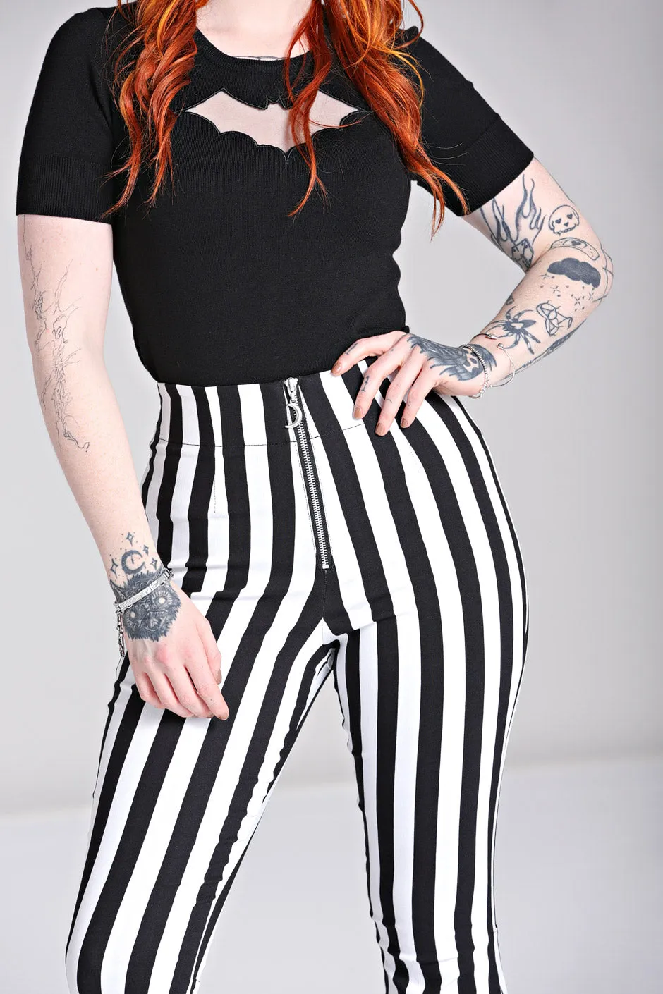 Gaspar Trousers sold by Hell Bunny product image thumbnail 3