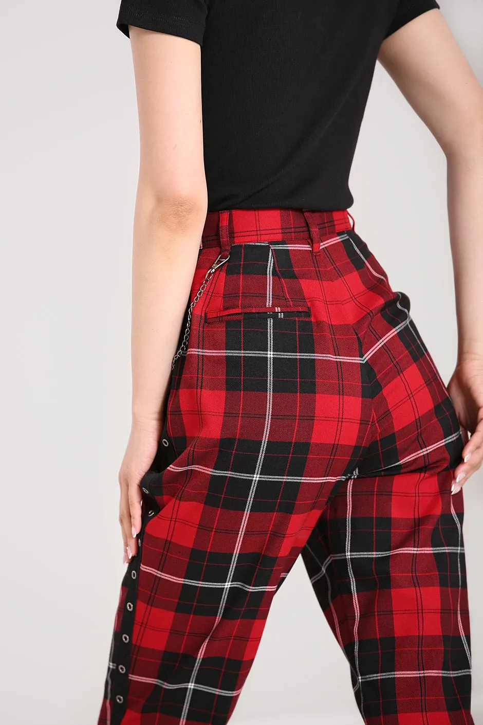 Brody Trousers sold by Hell Bunny product image thumbnail 4