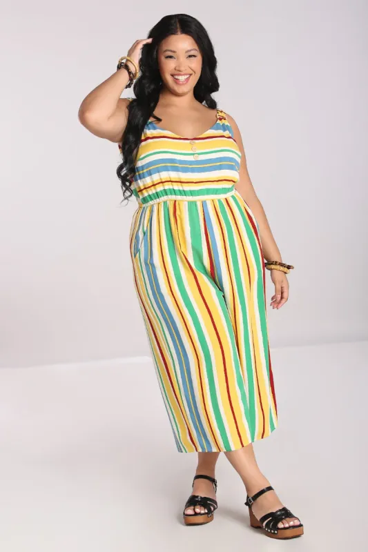 Solange Jumpsuit sold by Hell Bunny