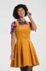 Wonder Years Pinafore Dress sold by Hell Bunny