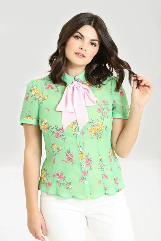 Adelina Blouse made by Hell Bunny