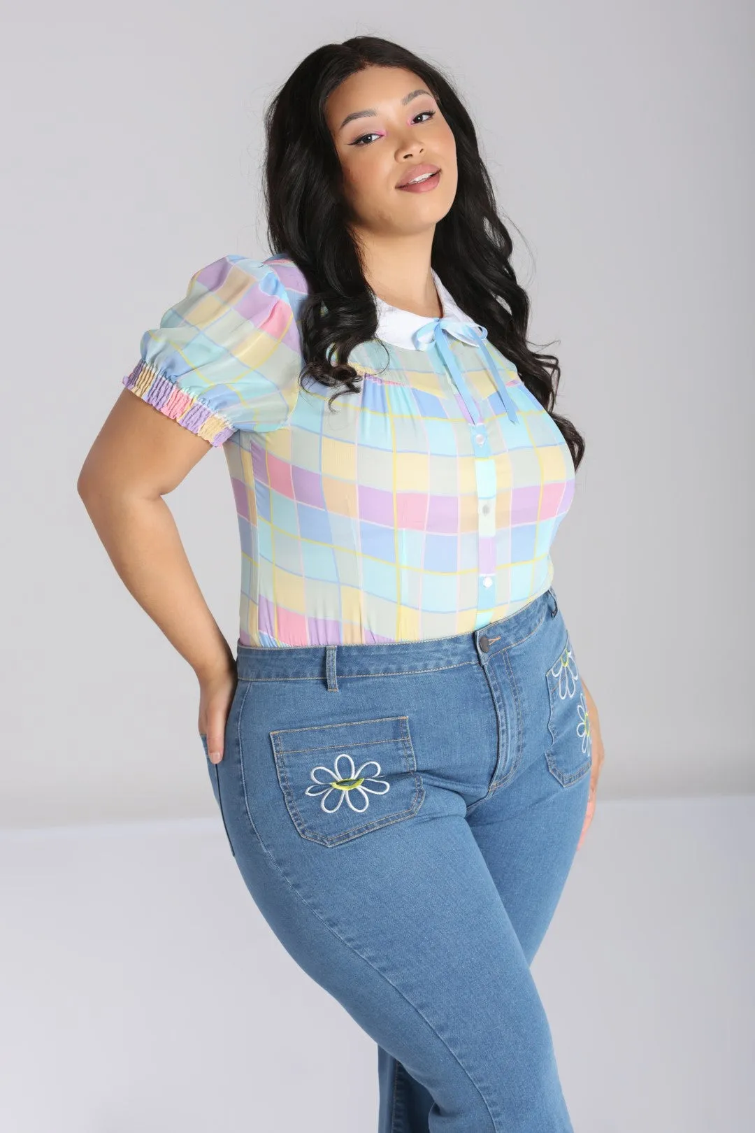 Skye Blouse sold by Hell Bunny product image thumbnail 5