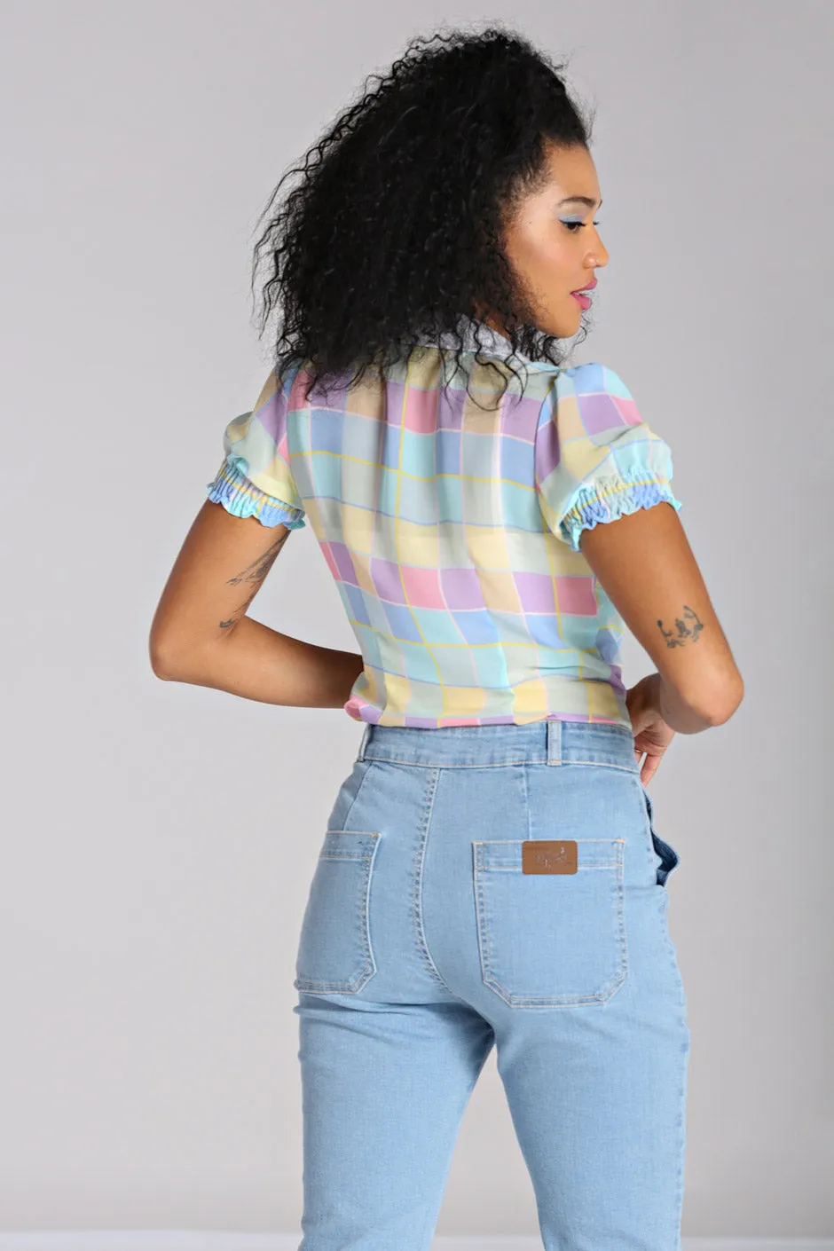 Skye Blouse sold by Hell Bunny product image thumbnail 4