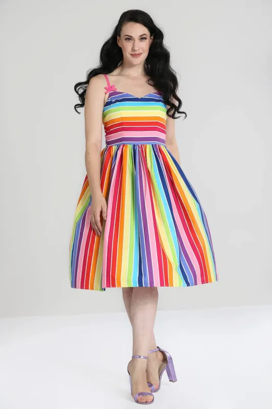 New Over The Rainbow Dress sold by Hell Bunny