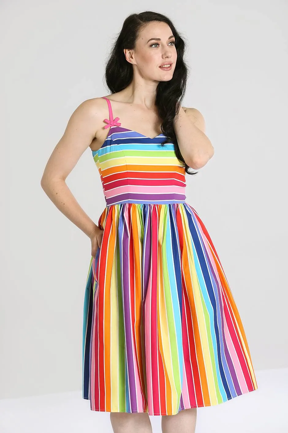 New Over The Rainbow Dress sold by Hell Bunny product image thumbnail 3