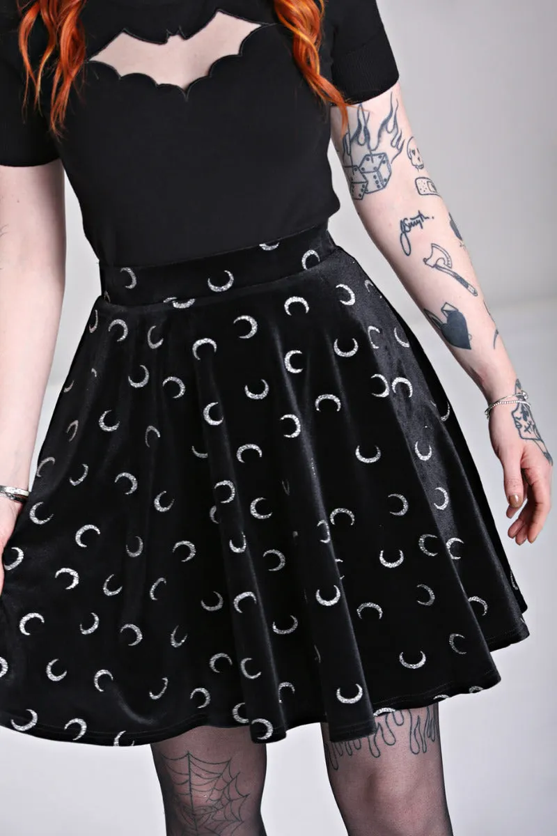 Misty Moon Skirt sold by Hell Bunny product image thumbnail 3