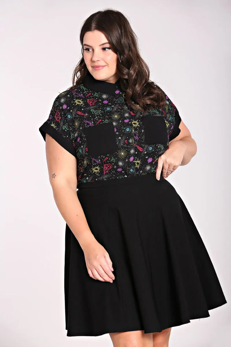 Andromeda Shirt sold by Hell Bunny product image thumbnail 2