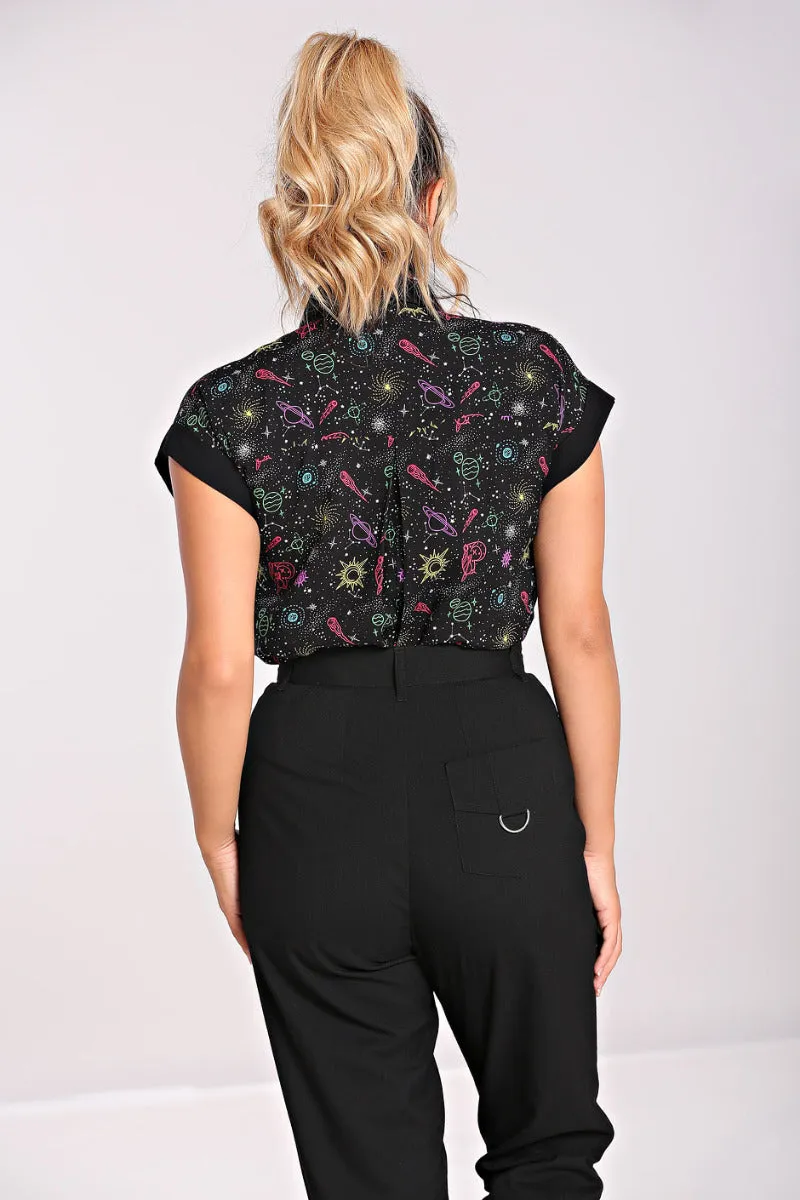 Andromeda Shirt sold by Hell Bunny product image thumbnail 3