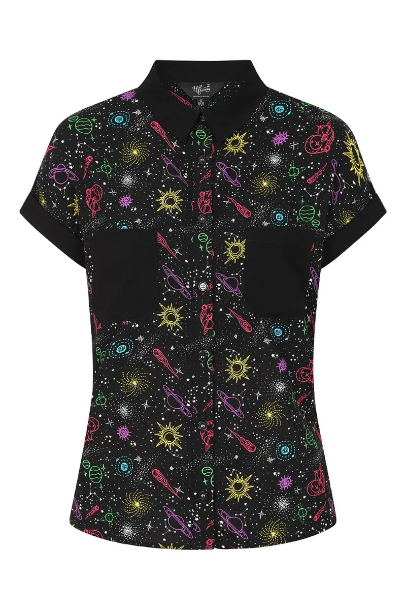 Andromeda Shirt sold by Hell Bunny product image thumbnail 5