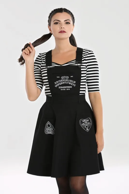 Samara Pinafore Dress sold by Hell Bunny