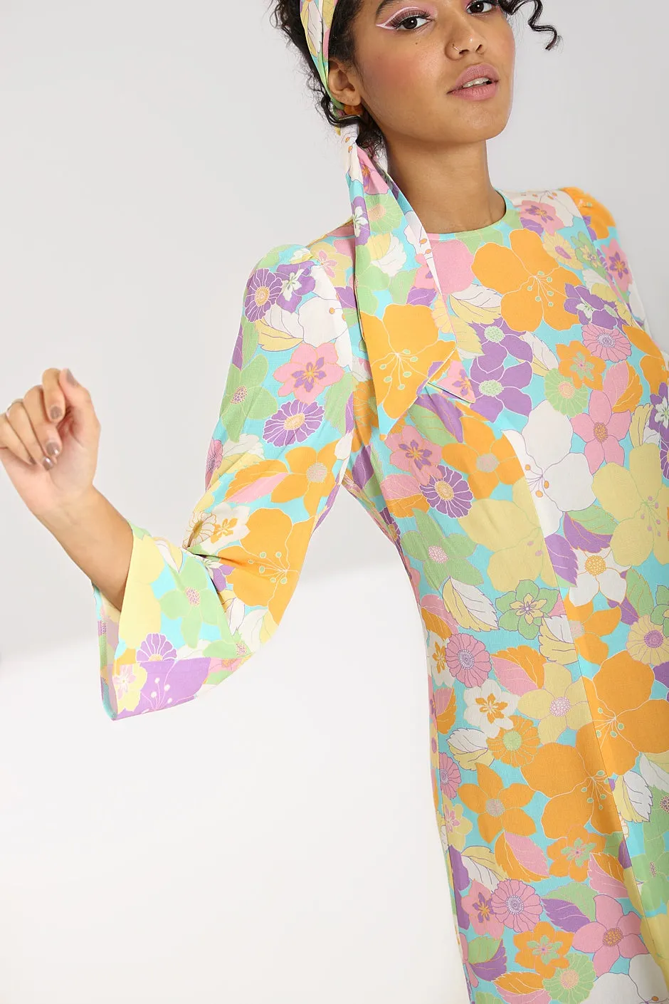 Florette Mini Dress sold by Hell Bunny product image thumbnail 4