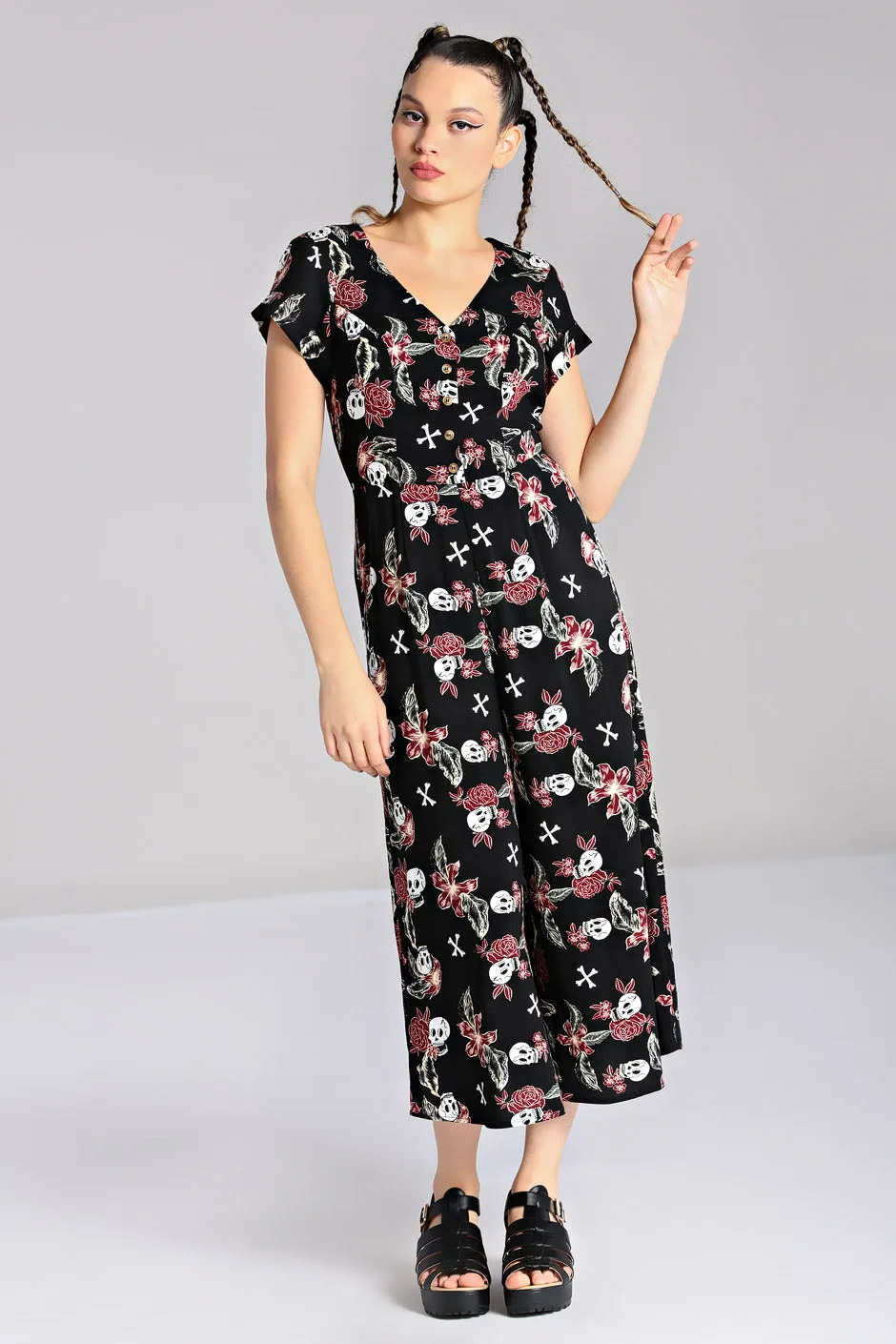 Alani Jumpsuit sold by Hell Bunny product image thumbnail 2