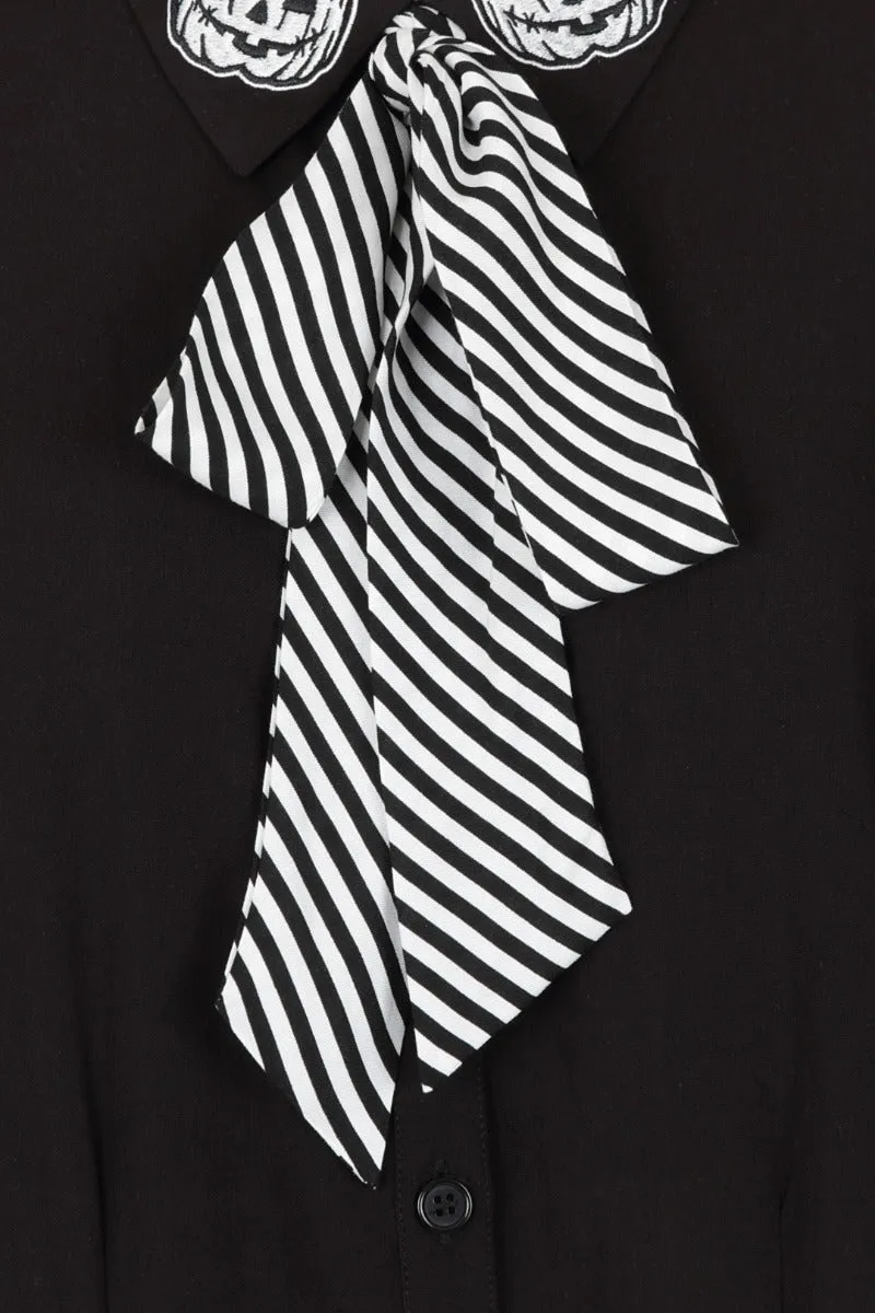 Skelli Blouse sold by Hell Bunny product image thumbnail 4