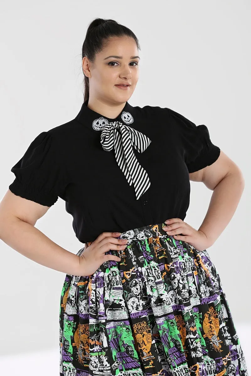 Skelli Blouse sold by Hell Bunny product image thumbnail 2