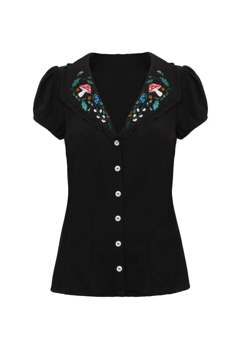 Natura Blouse sold by Hell Bunny product image thumbnail 5