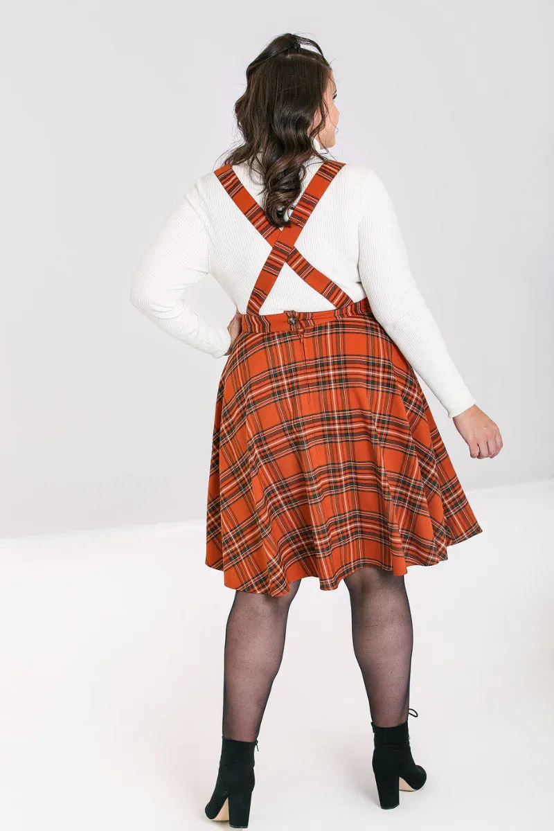 Tawny Pinafore Dress sold by Hell Bunny product image thumbnail 2