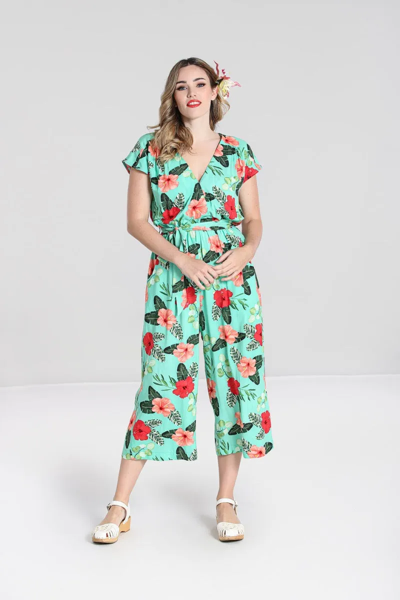 Moana Jumpsuit sold by Hell Bunny