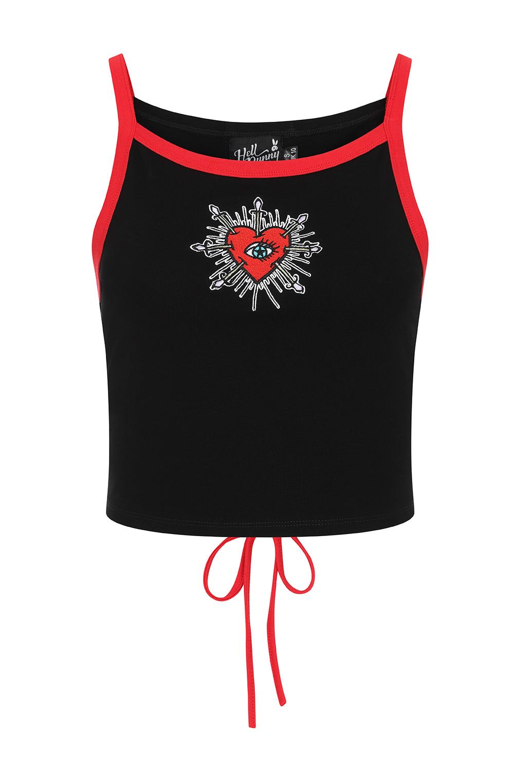 Amias Crop Top sold by Hell Bunny product image thumbnail 4