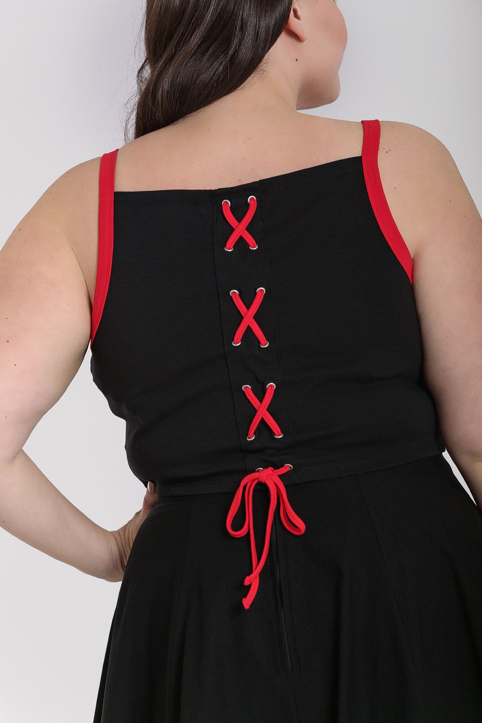 Amias Crop Top sold by Hell Bunny product image thumbnail 2