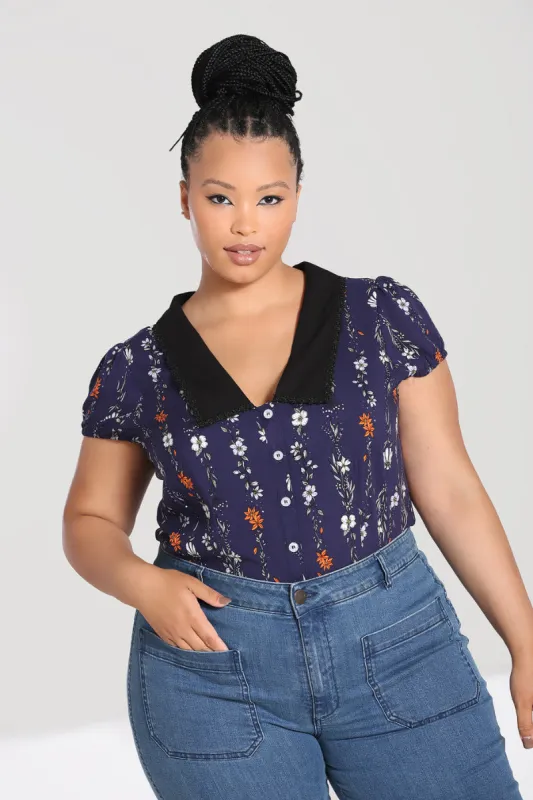 Asta Blouse sold by Hell Bunny