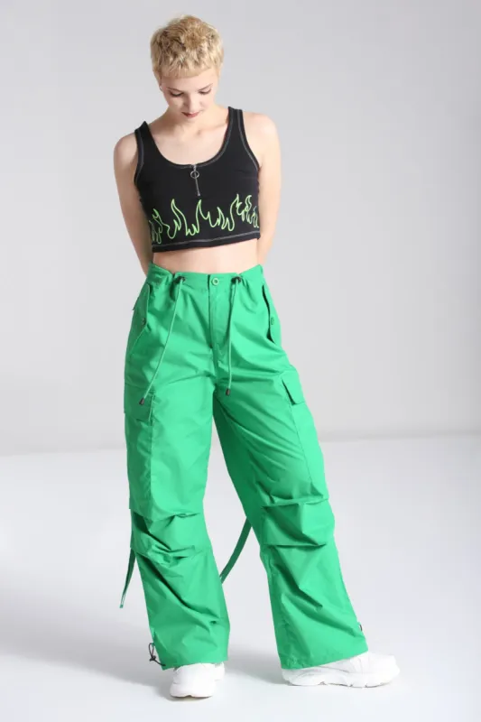 Nickel Trousers Sale sold by Hell Bunny