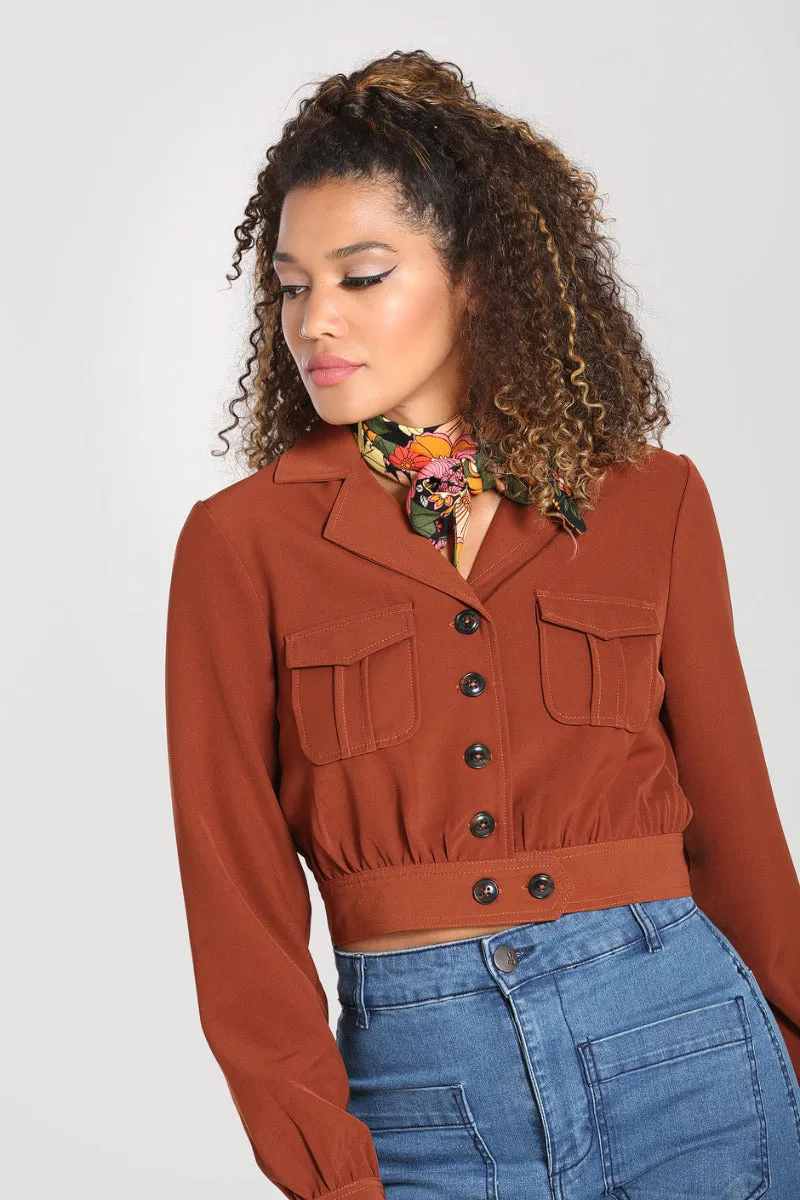 Ravenwood Jacket sold by Hell Bunny