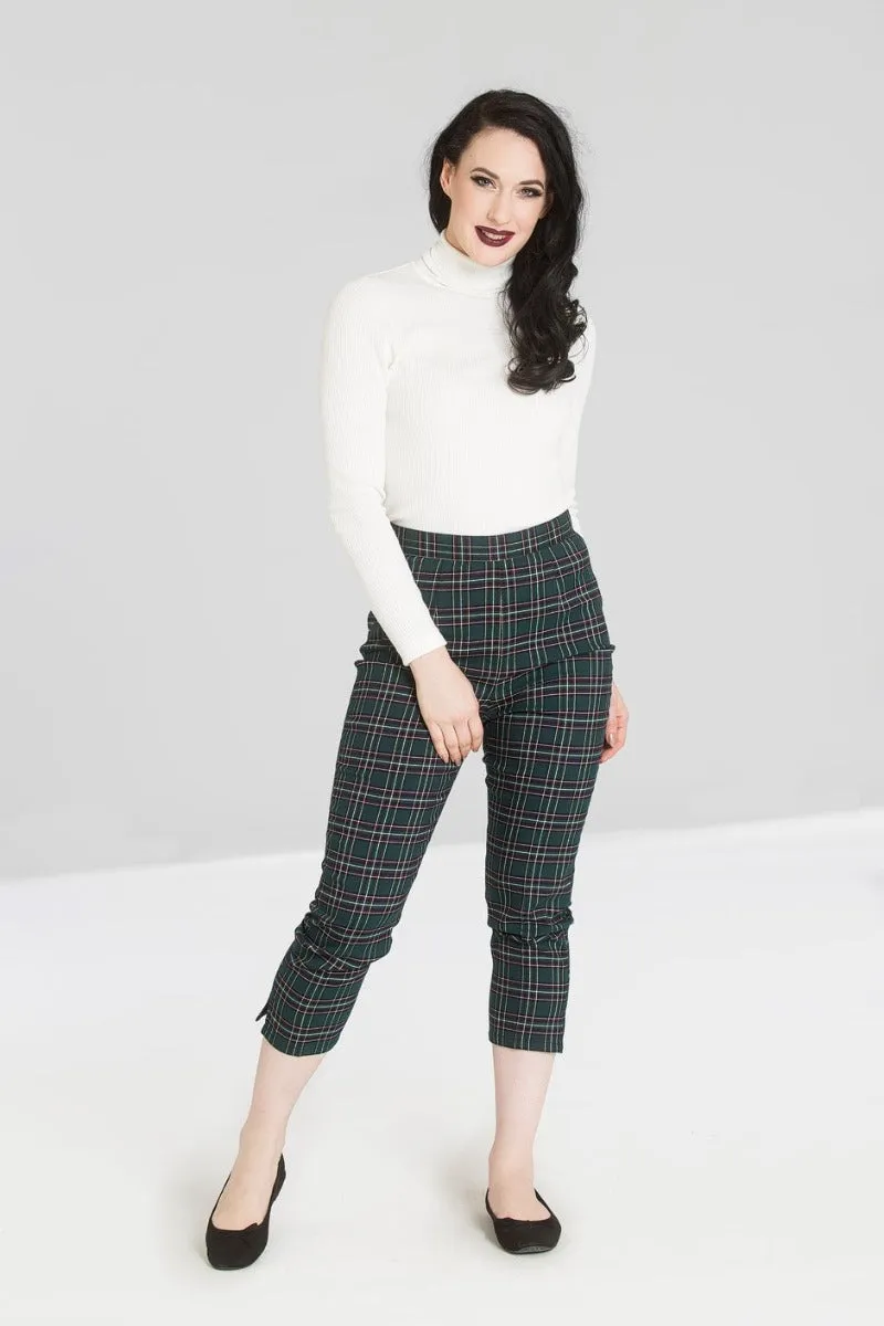 Peebles Cigarette Trousers sold by Hell Bunny product image thumbnail 2