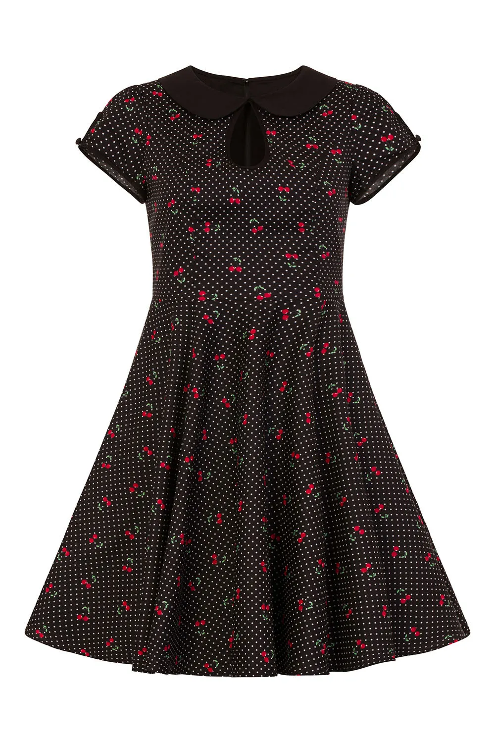 Sophie Mid Dress Black sold by Hell Bunny product image thumbnail 5