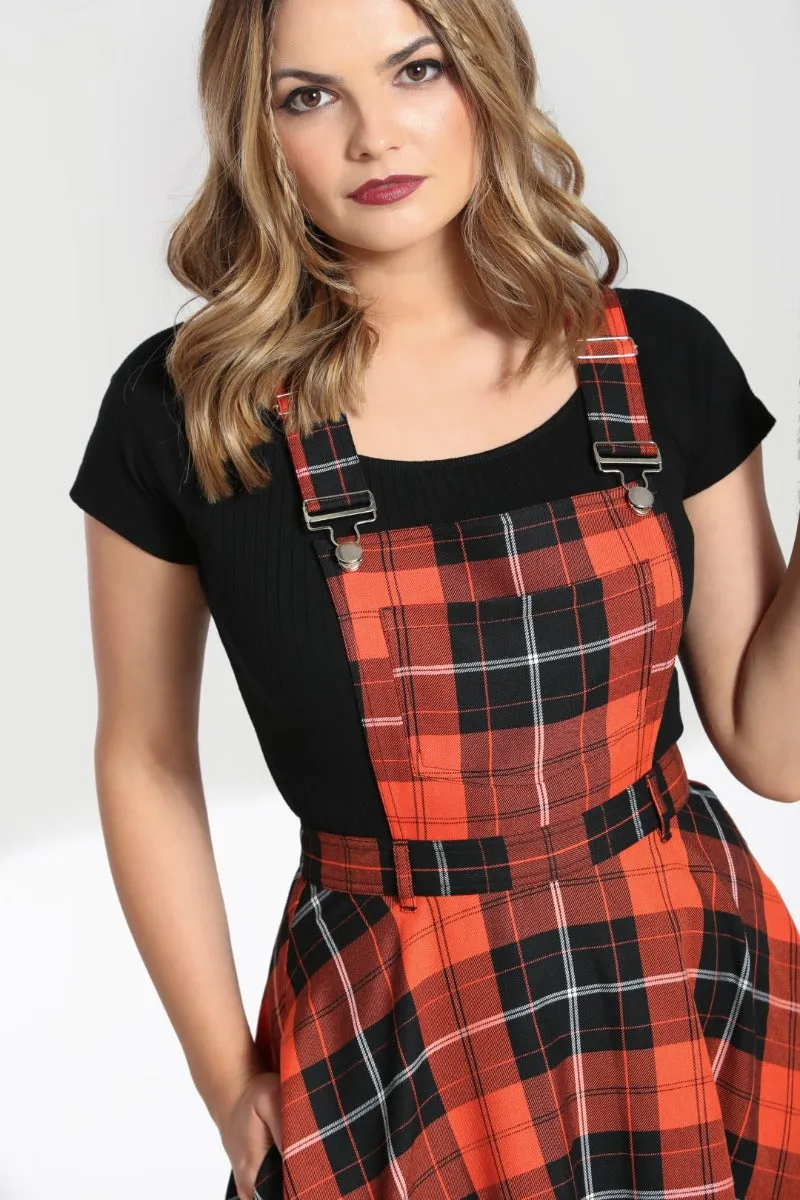 Clementine Pinafore Dress sold by Hell Bunny product image thumbnail 4