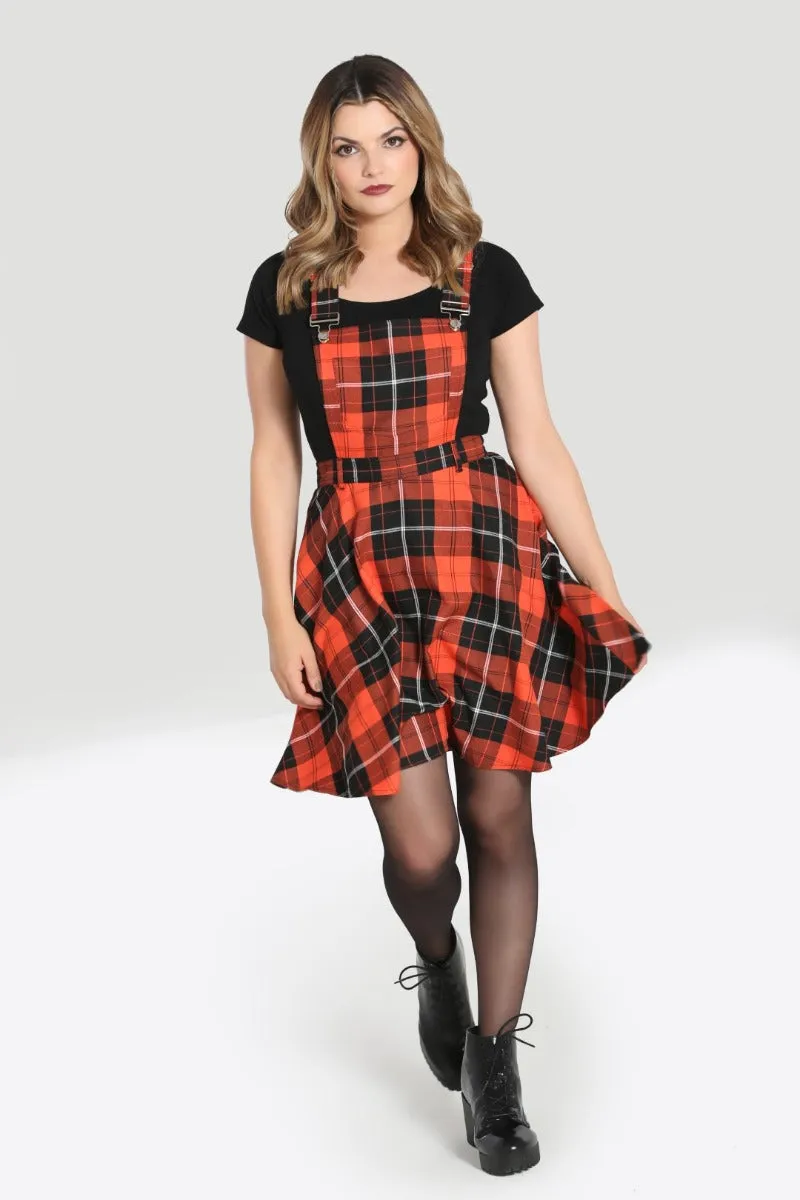 Clementine Pinafore Dress sold by Hell Bunny product image thumbnail 3