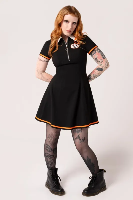 Jack-O-Lantern Dress sold by Hell Bunny
