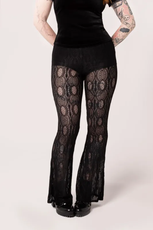 Rhea Trousers sold by Hell Bunny