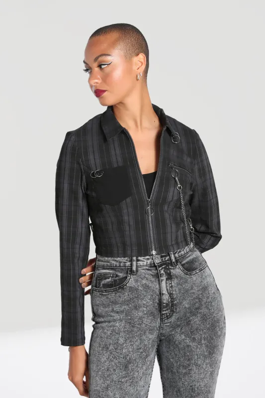 Cobain Jacket sold by Hell Bunny