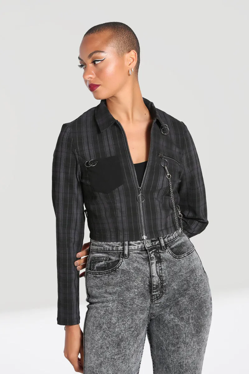 Cobain Jacket sold by Hell Bunny