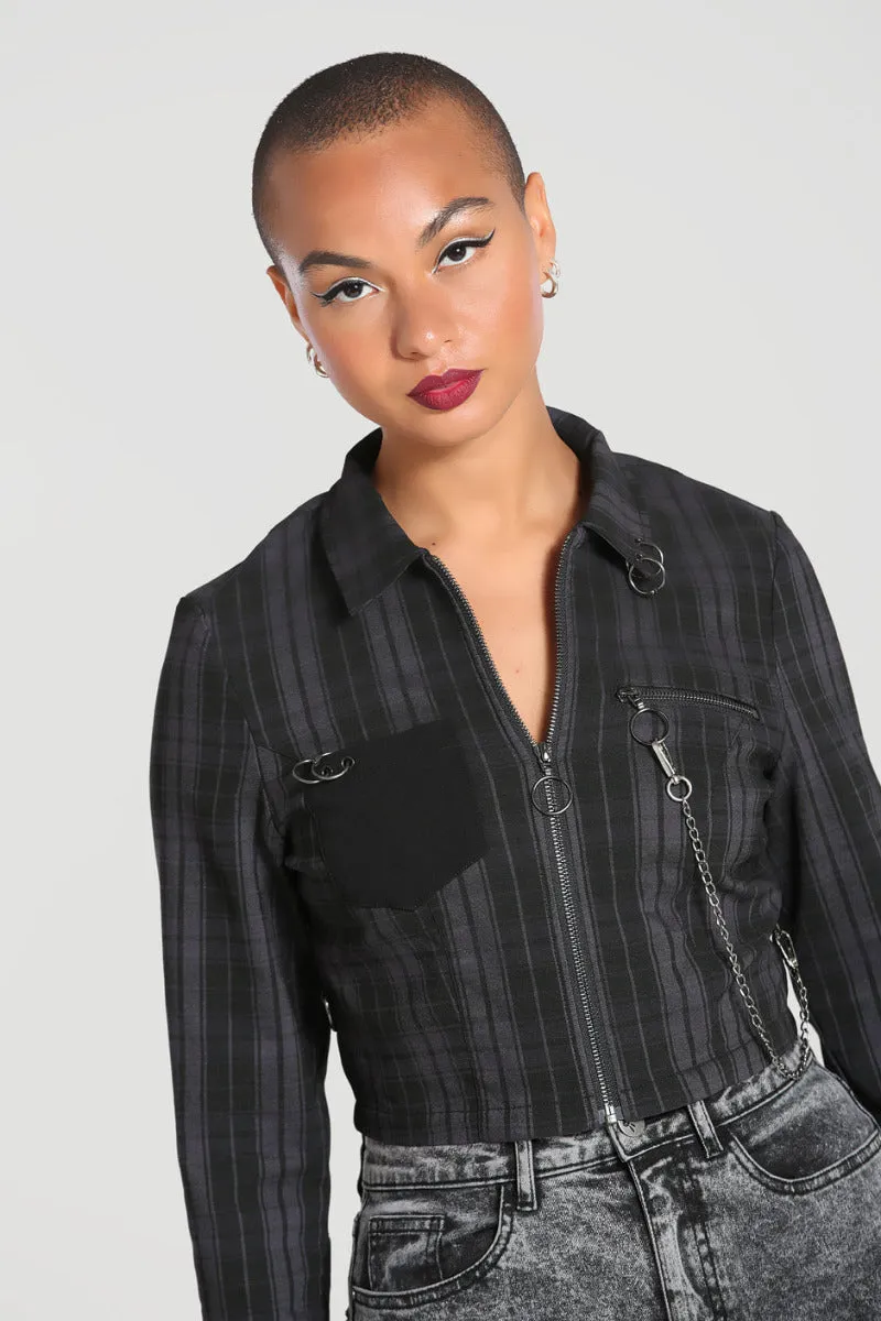 Cobain Jacket sold by Hell Bunny product image thumbnail 2