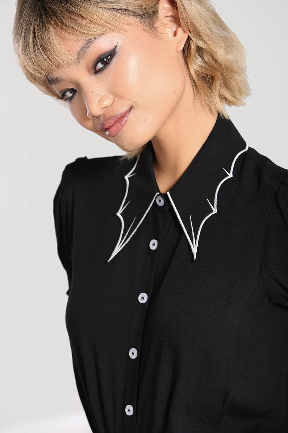 Drusilla Blouse sold by Hell Bunny product image thumbnail 4