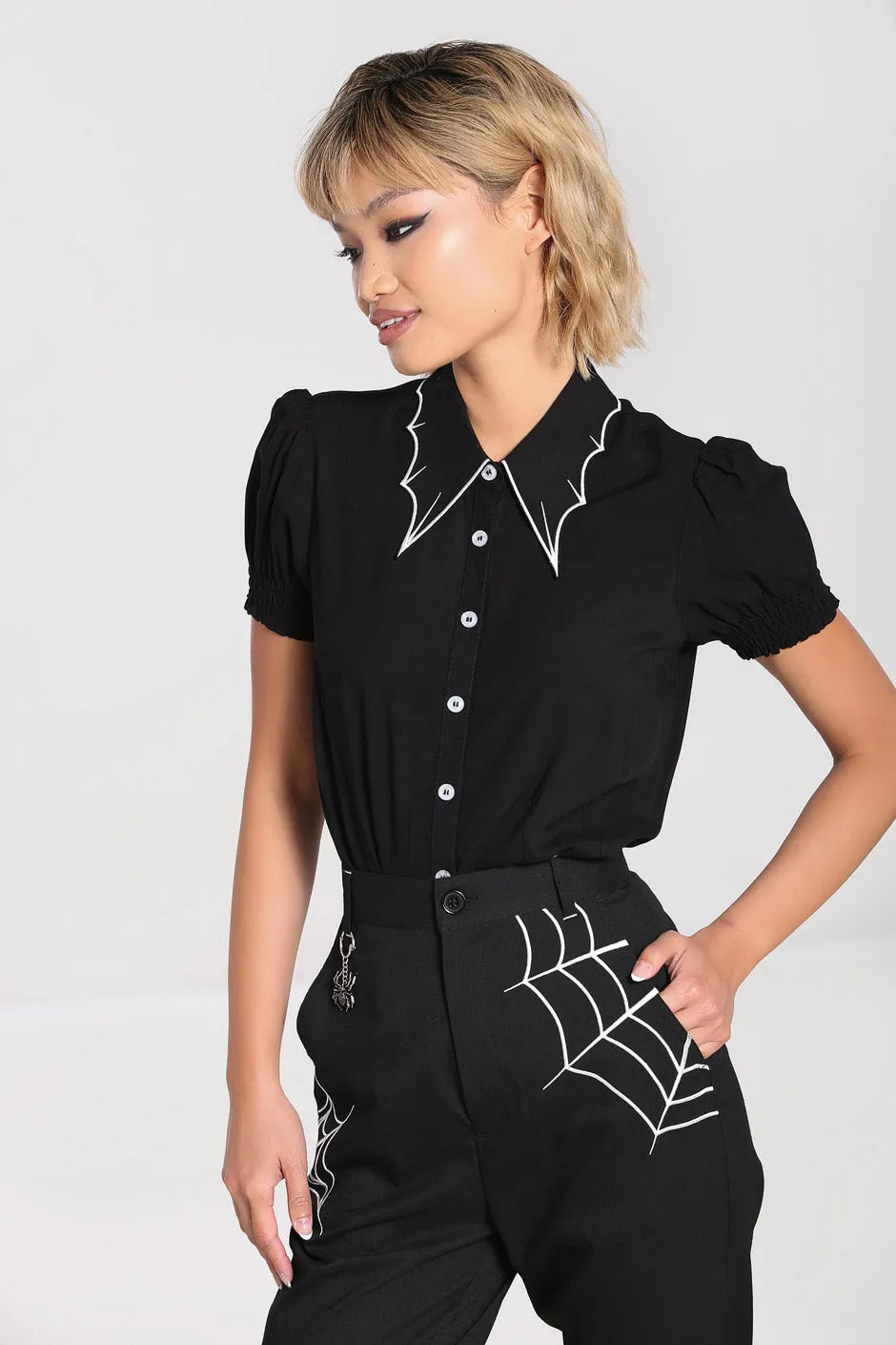 Drusilla Blouse sold by Hell Bunny product image thumbnail 2