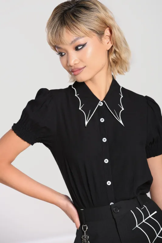 Drusilla Blouse made by Hell Bunny