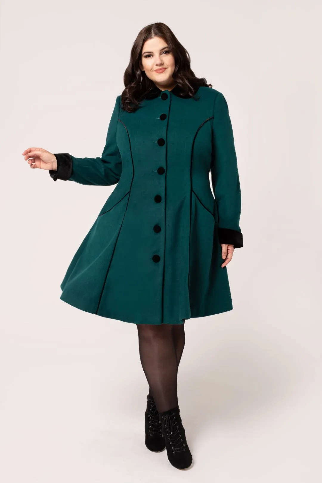Harper Coat sold by Hell Bunny product image thumbnail 5