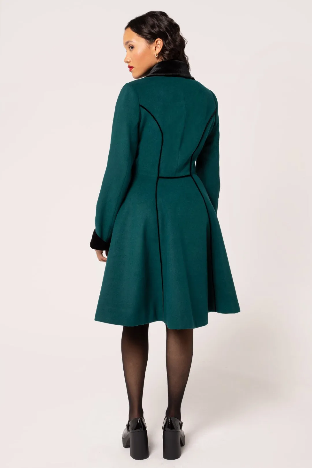 Harper Coat sold by Hell Bunny product image thumbnail 4